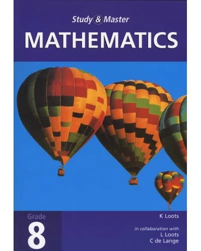 Study and Master Mathematics 6 (Grade 8) First Edition