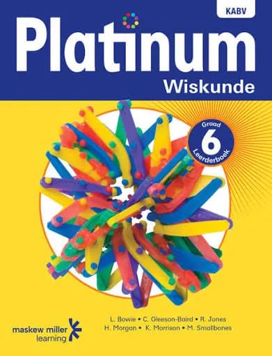 Platinum Wiskunde Graad 6 Leederboek