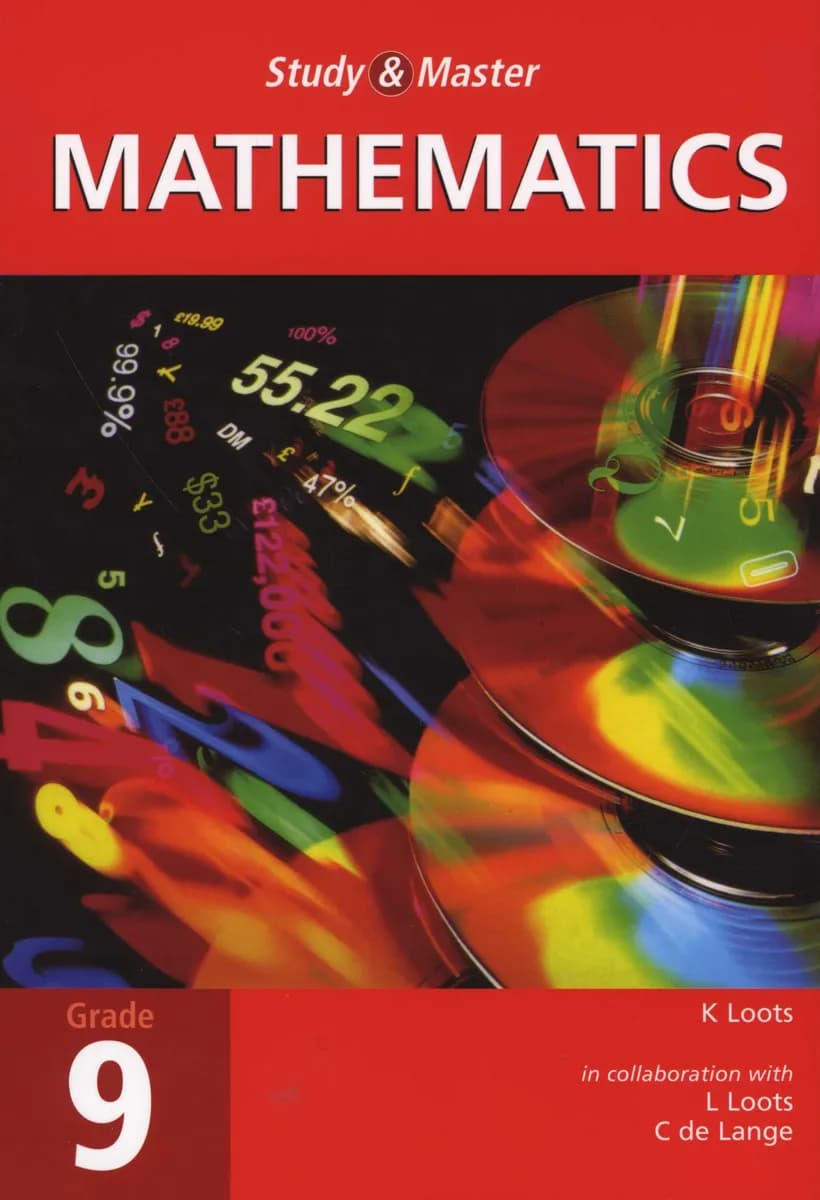 Study & Master Mathematics 7 (Grade 9) First Edition